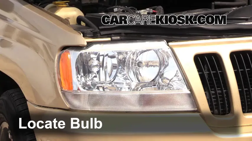 1999 Jeep Grand Cherokee Limited 4.0L 6 Cyl. Lights Parking Light (replace bulb)